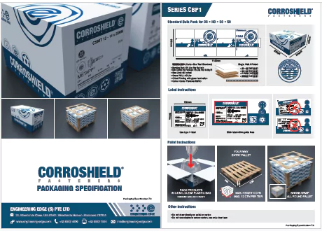 CORROSHIELD® Fastener Packaging Specification 7.0